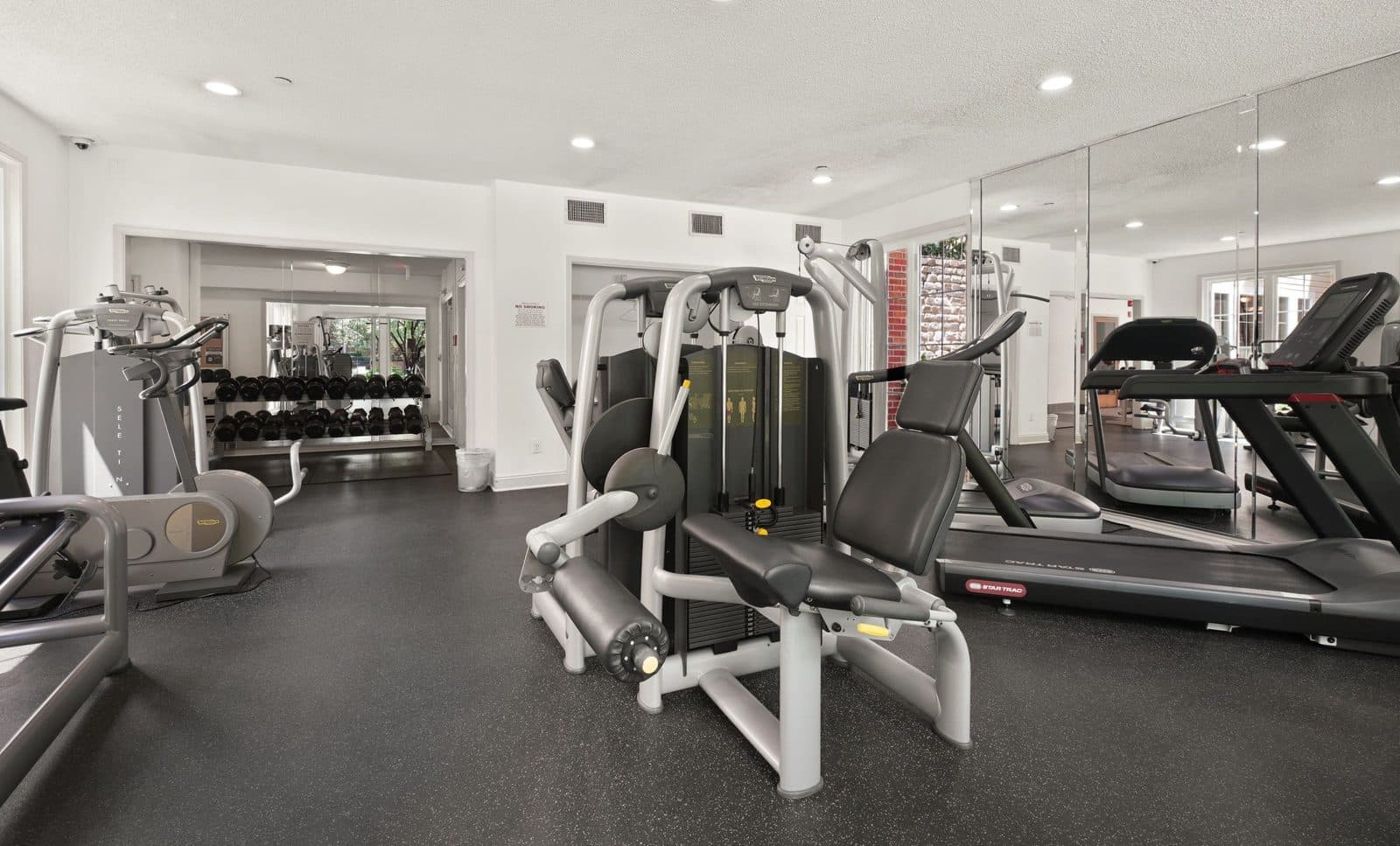 Plateau de musculation entretenu